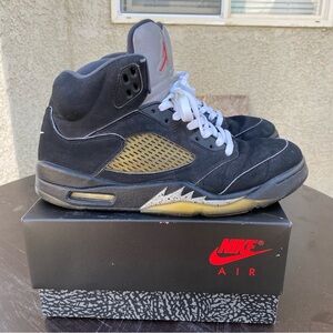 Nike Air Jordan 5 Retro Black Metallic